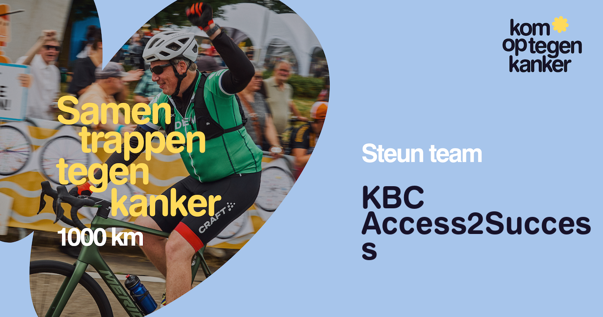 KBC Access2Success | Kom op tegen Kanker