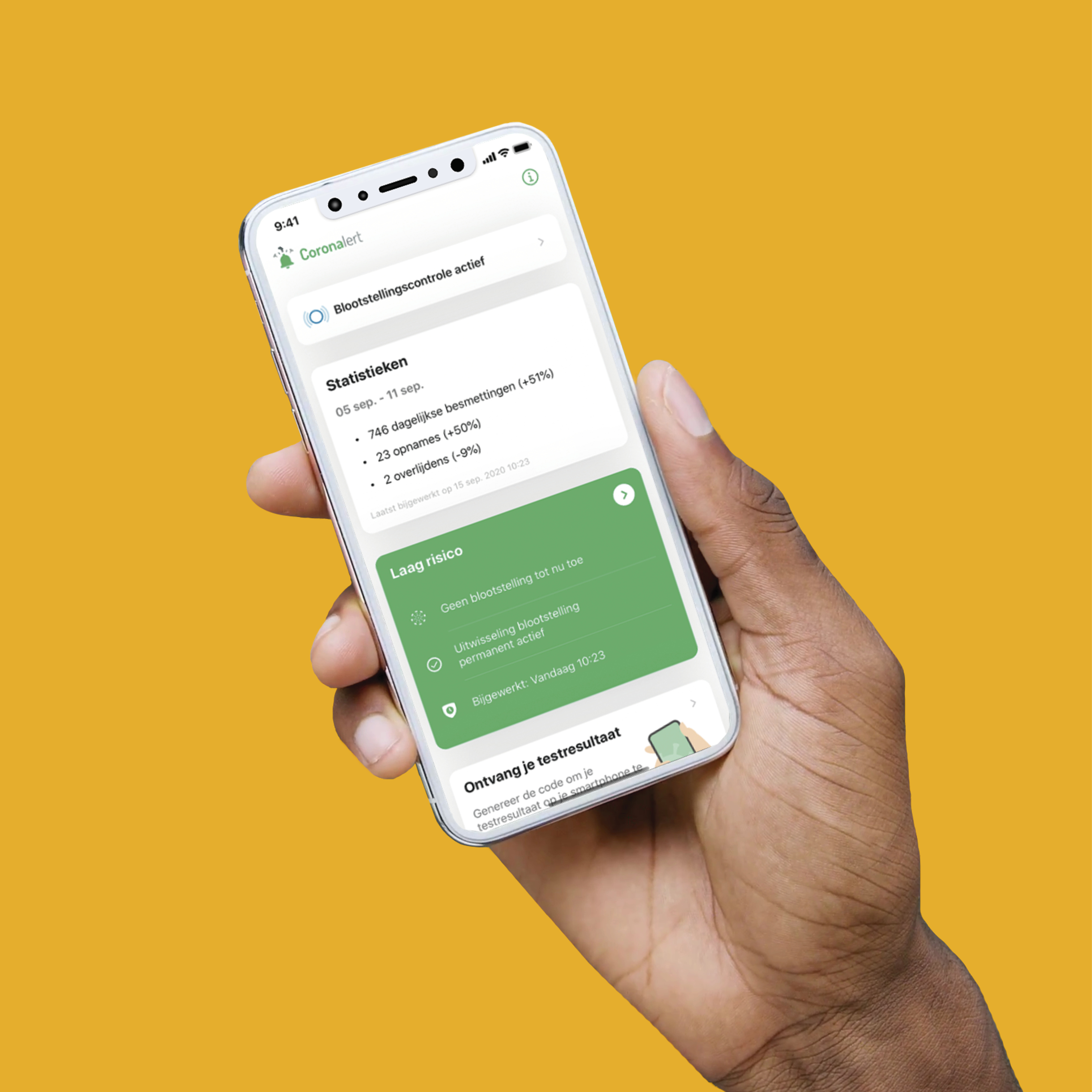 Coronalert app