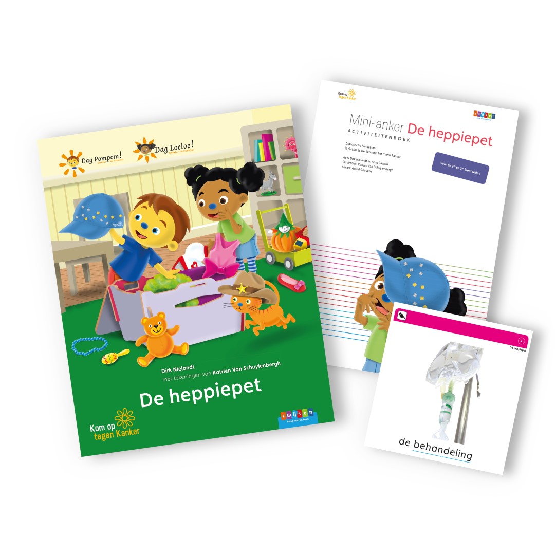 De Pet op - educatief pakket - kleuter