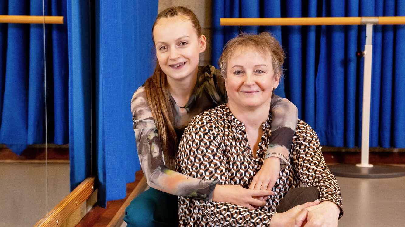 Sofie De Clerck en dochter Fien