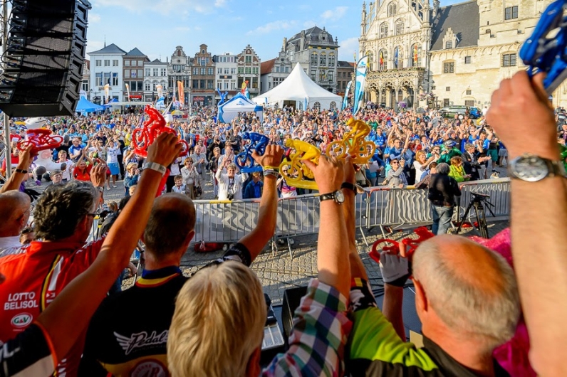 Supporters van de 1000 km 2014