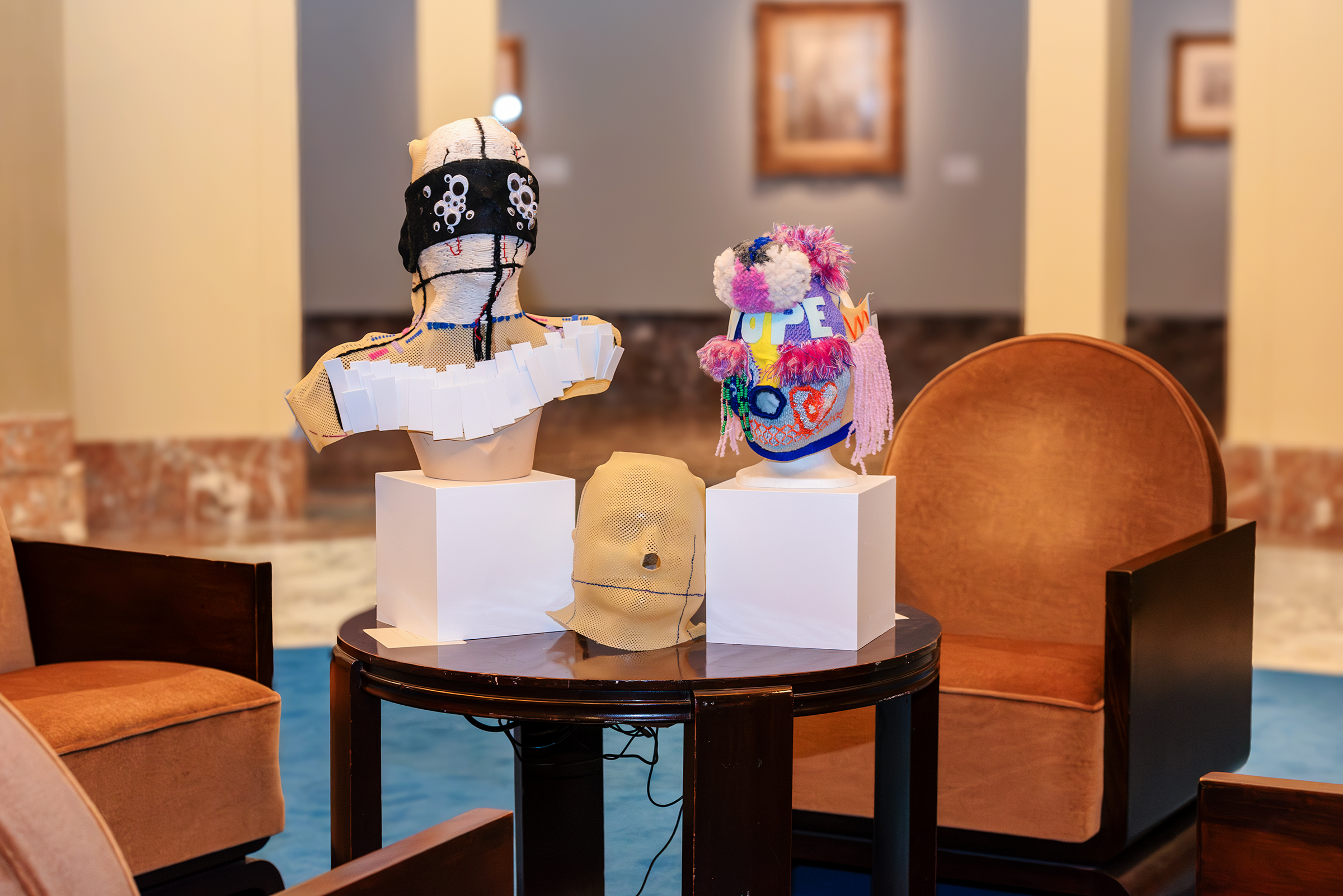 bestralingsmaskers kunstproject Ensor