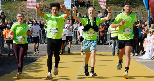 Finishfoto 100km-run